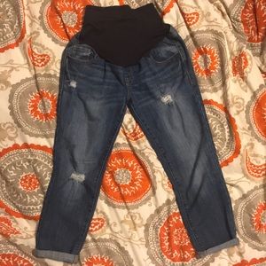 Old navy maternity crop size 4